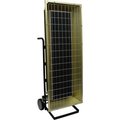 Tpi Industrial FostoriaÂ TPI Portable Infrared Heater, 9.50kW, 600V, 14-1/2"W x 53"H x 20"D FSP95573